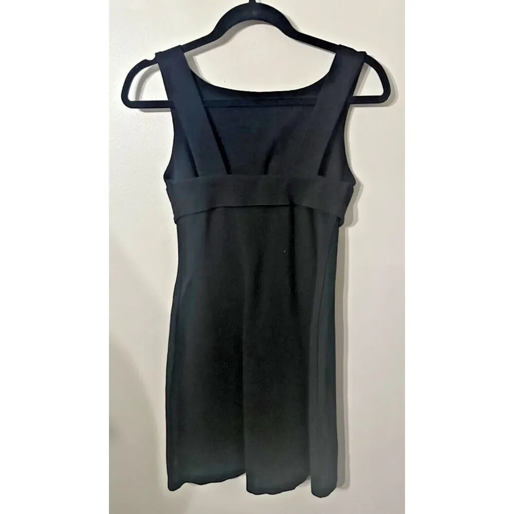 VTG‎ Diane Von Furstenberg DVF Sleeveless Mini Black dress 2 Little Black Dress